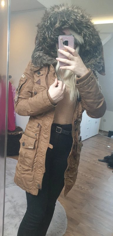 Winterjacke mit Fell