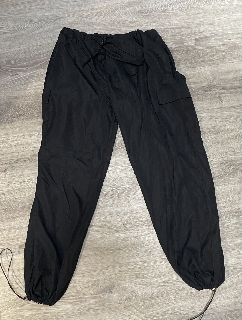 schwarze track pants