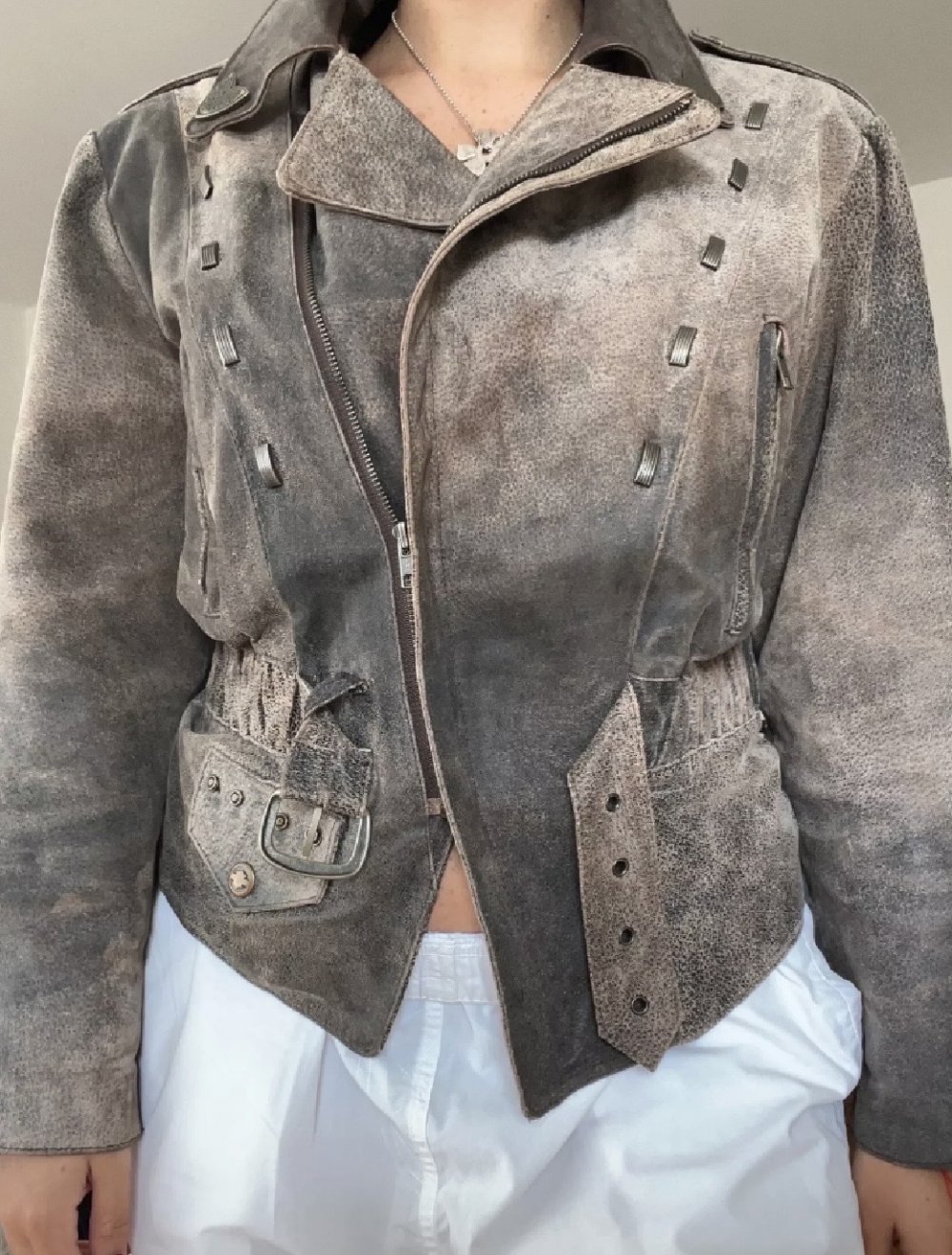 Lederjacke