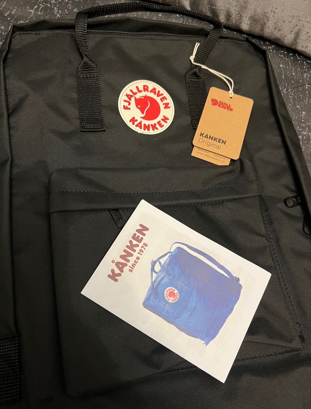 Fjällräven Rucksack Schwarz