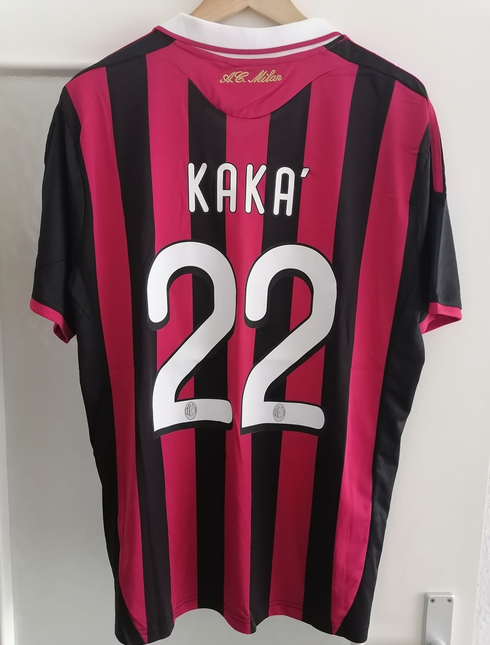 Rotes Adidas Ac Mailand Trikot Heim