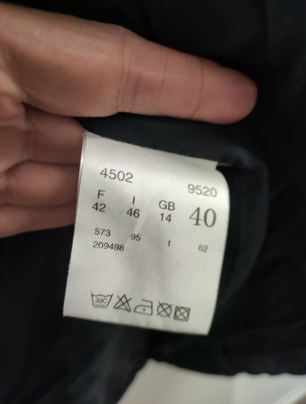 Steppjacke dunkelblau