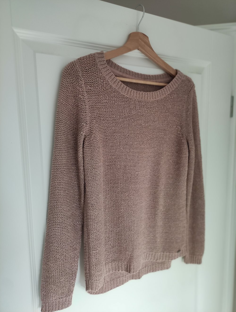rosa strickpulli
