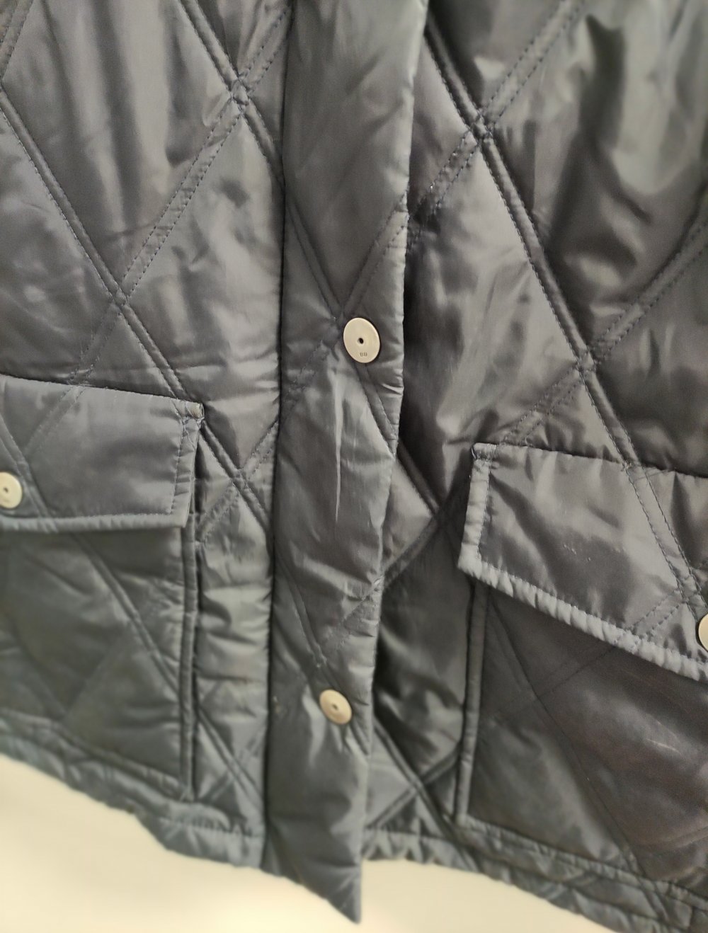 Steppjacke dunkelblau