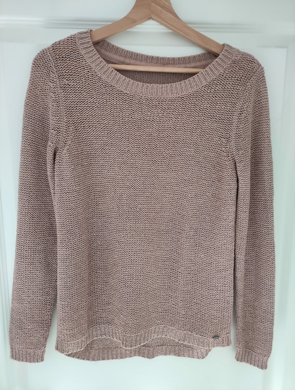 rosa strickpulli