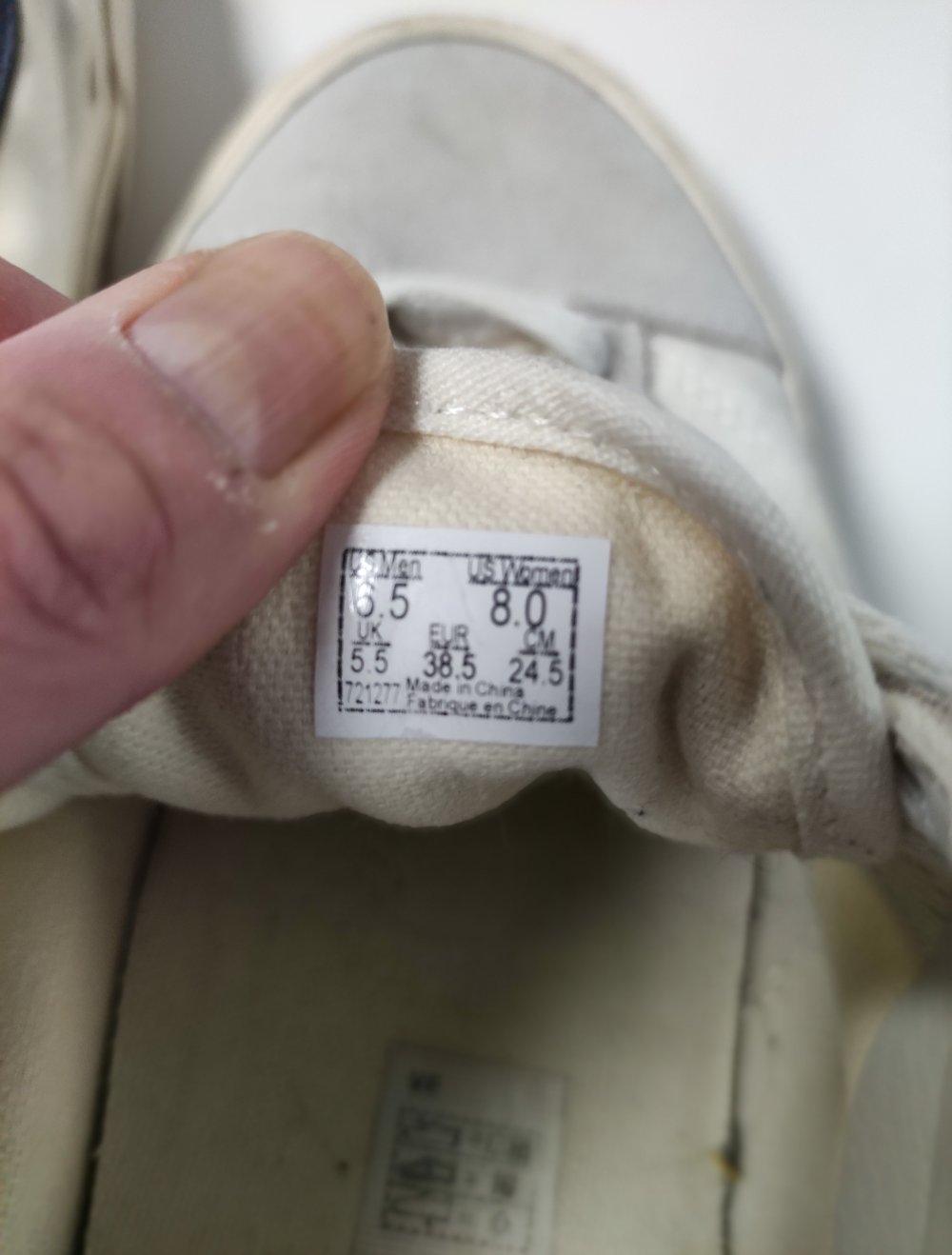 weiße Sneakers von Vans
