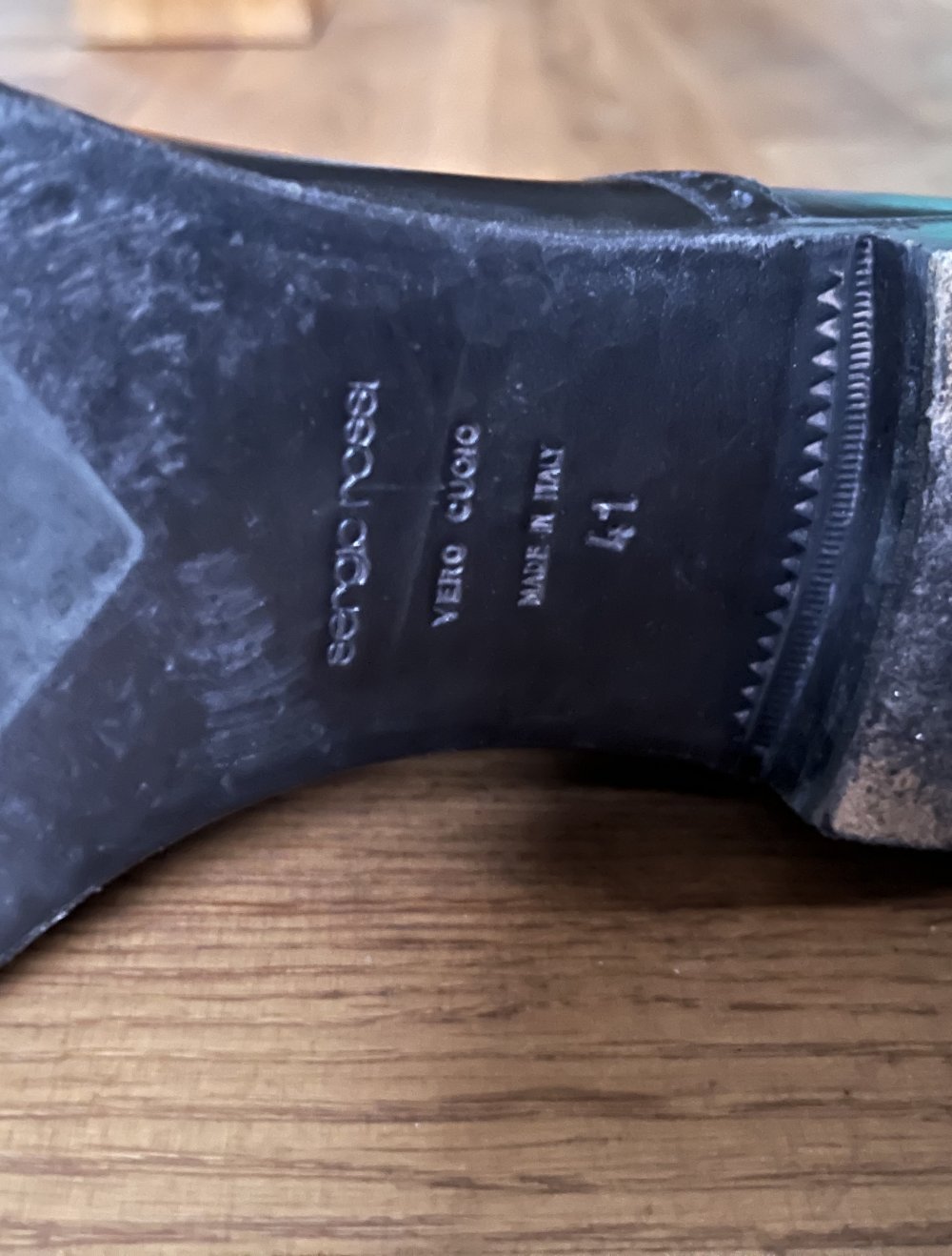 schwarzer Herren Schnürschuh