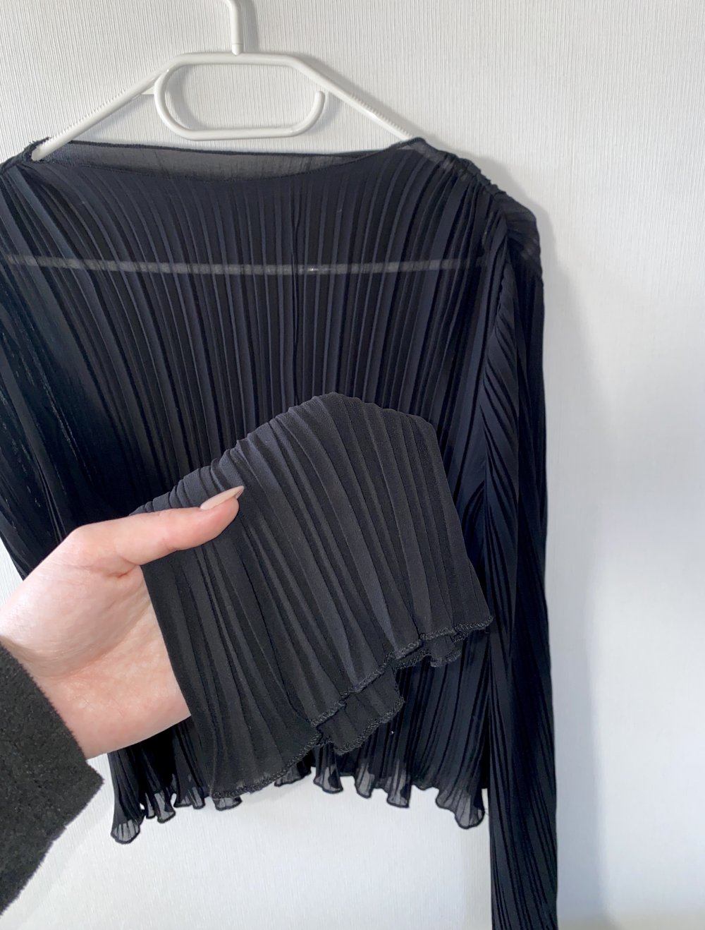 Schwarze Bluse