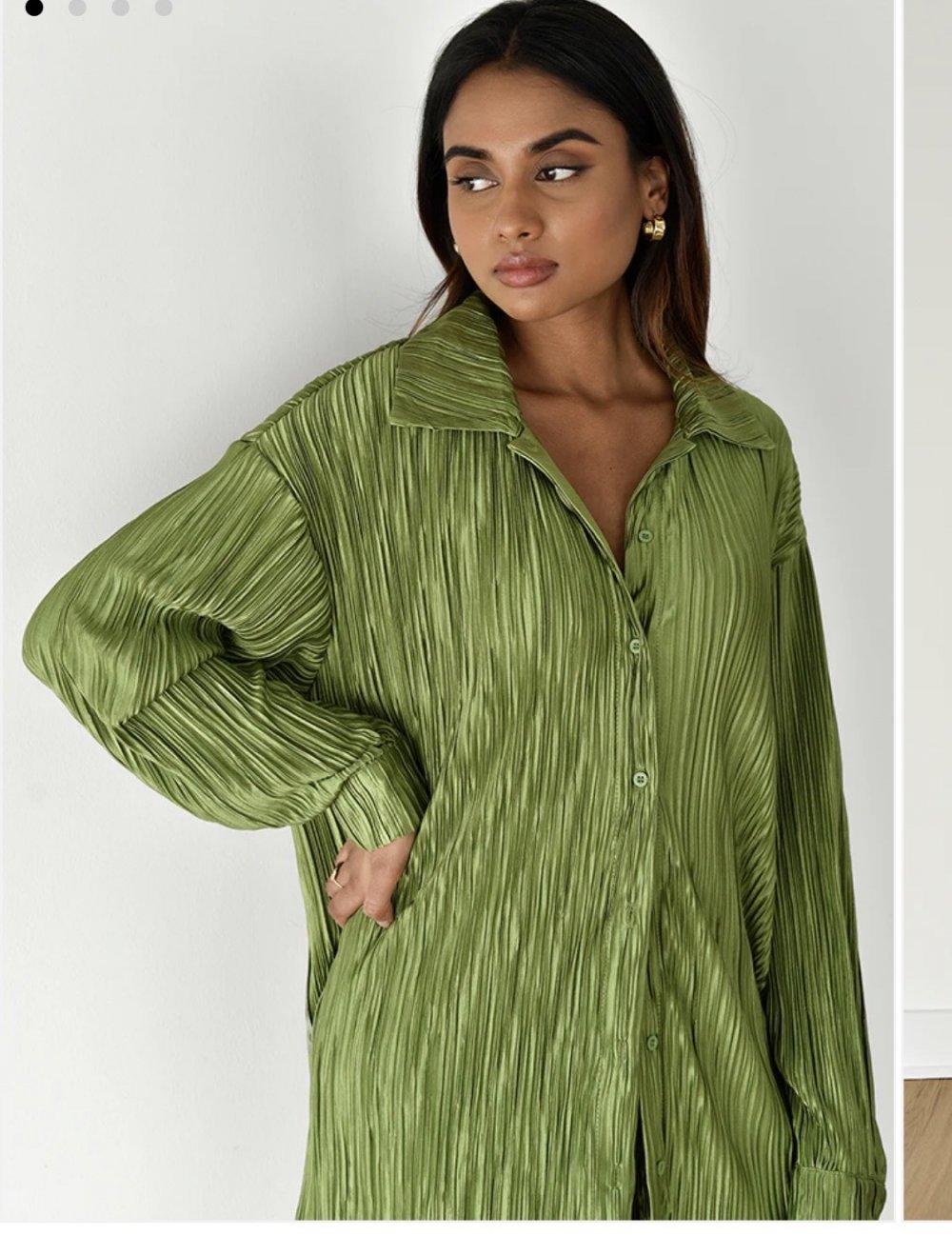Satin Bluse