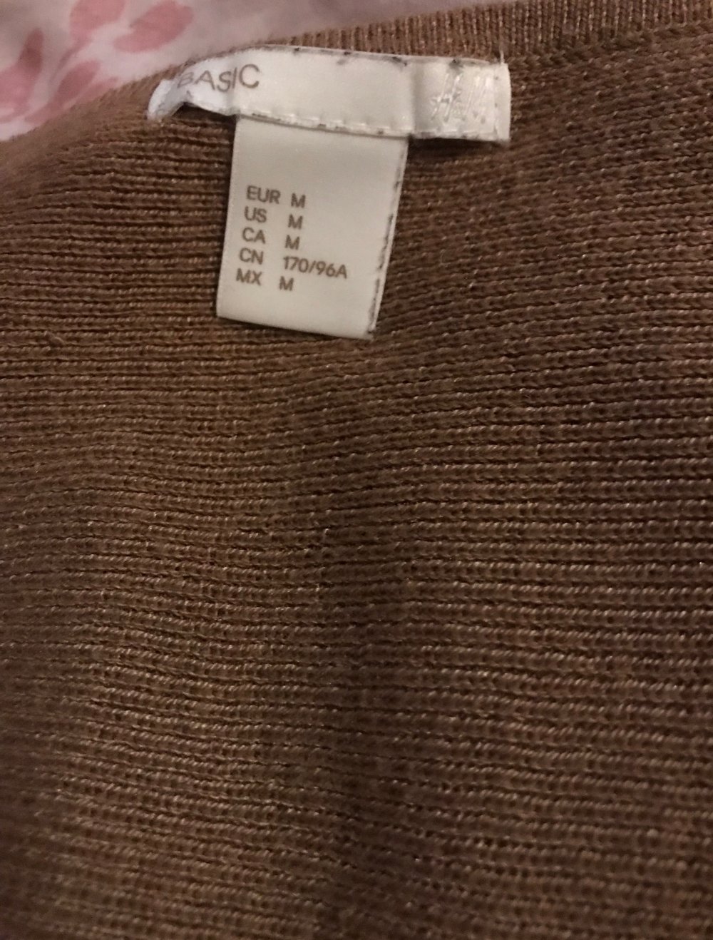 Brauner Strickpulli Gr.M