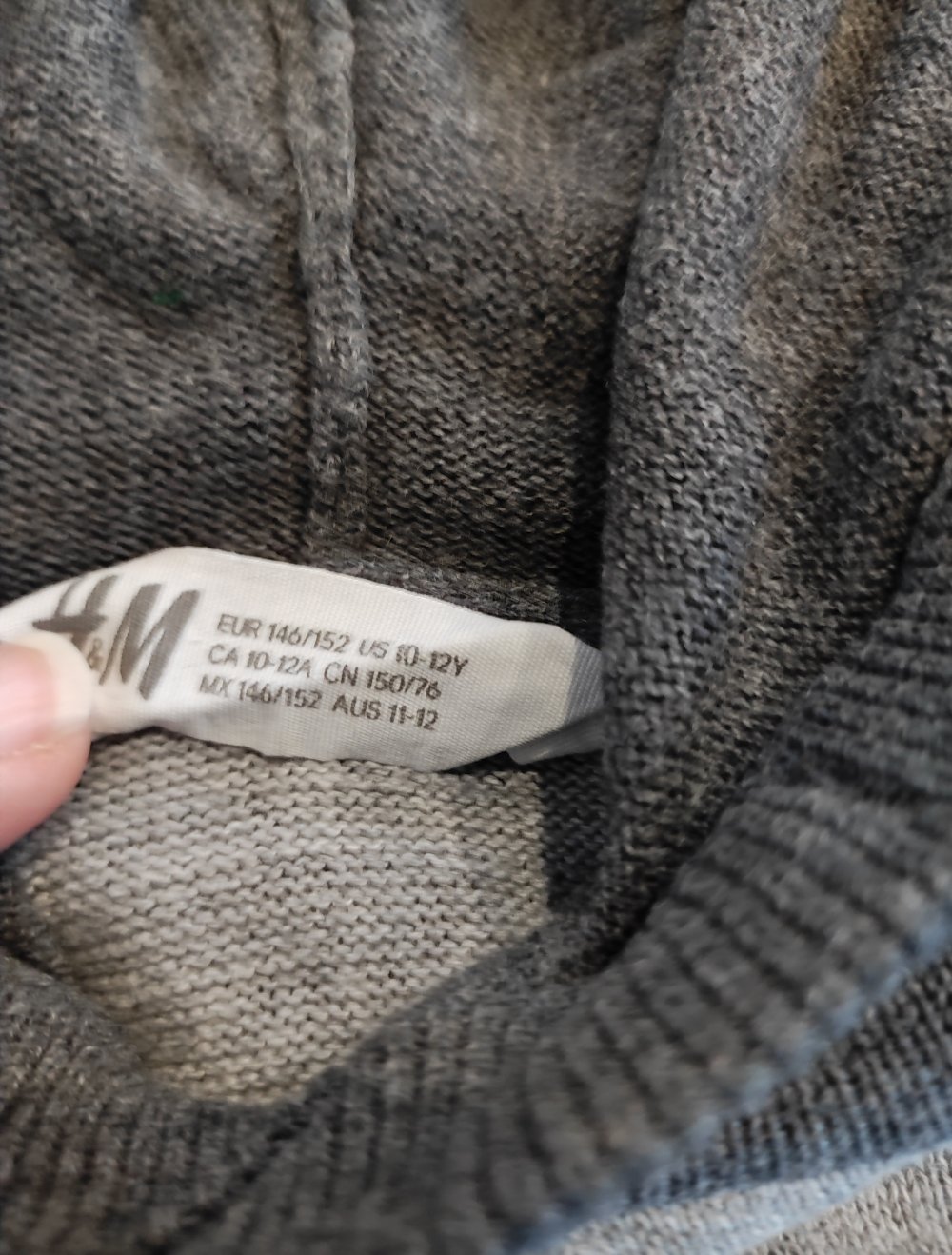 Strick Hoodie von H&M 146/152