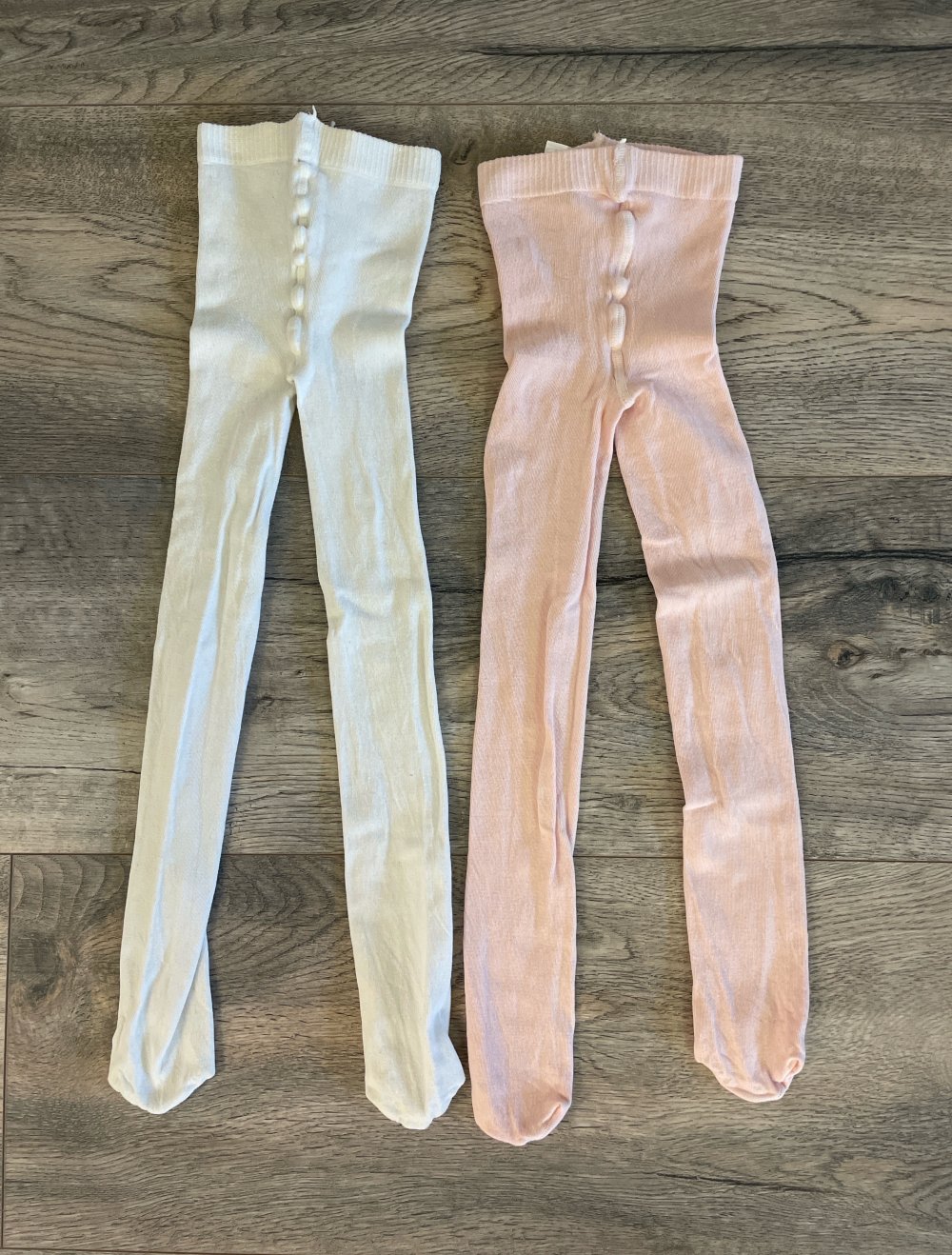 2 x H&M Mädchen Strumpfhosen in Größe 110/116