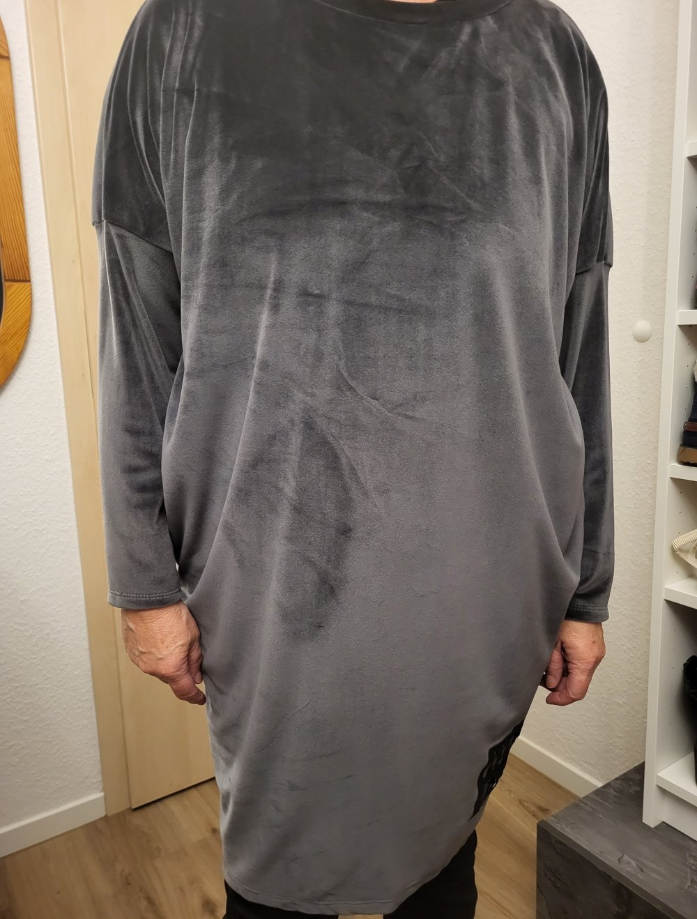 Samt Kleid