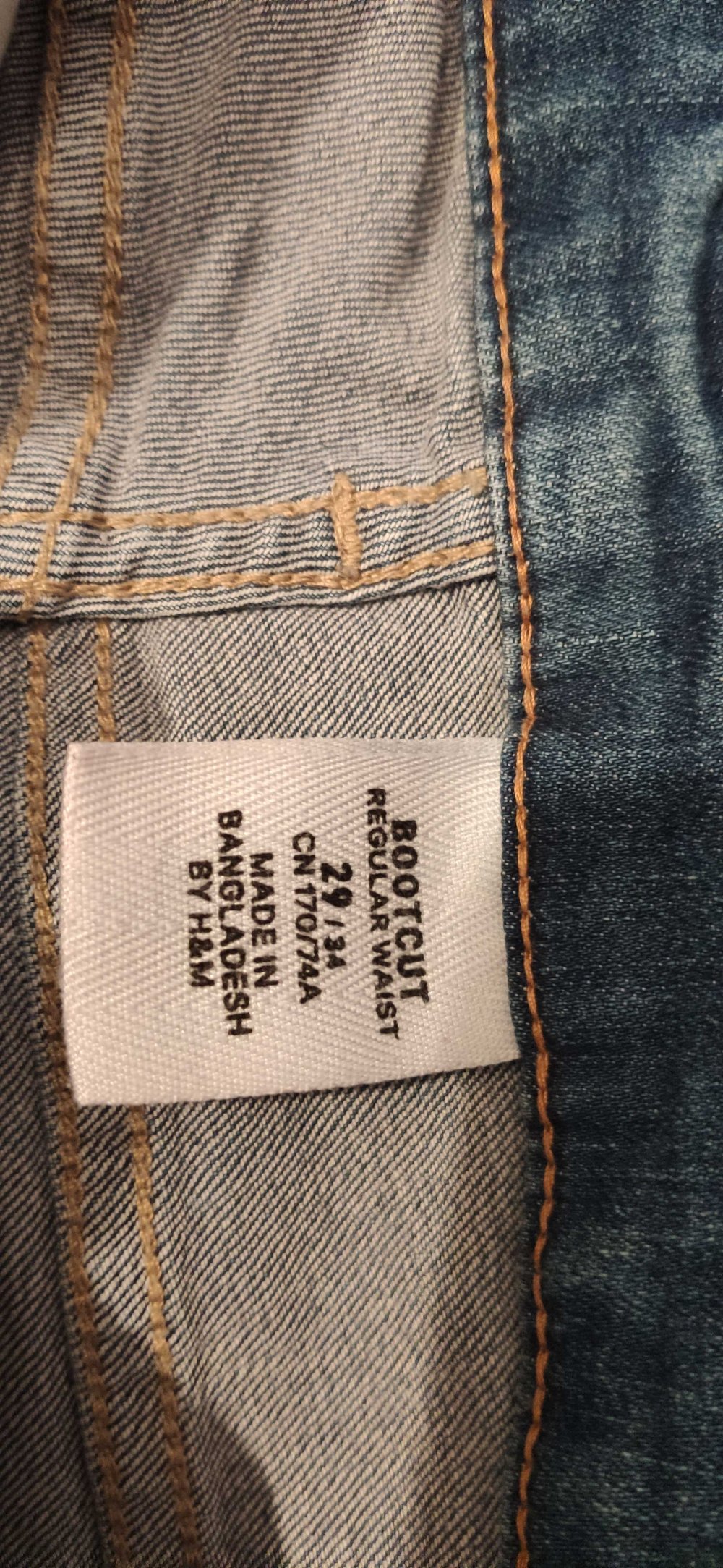 blaue Denim Damen-Jeans 29/34