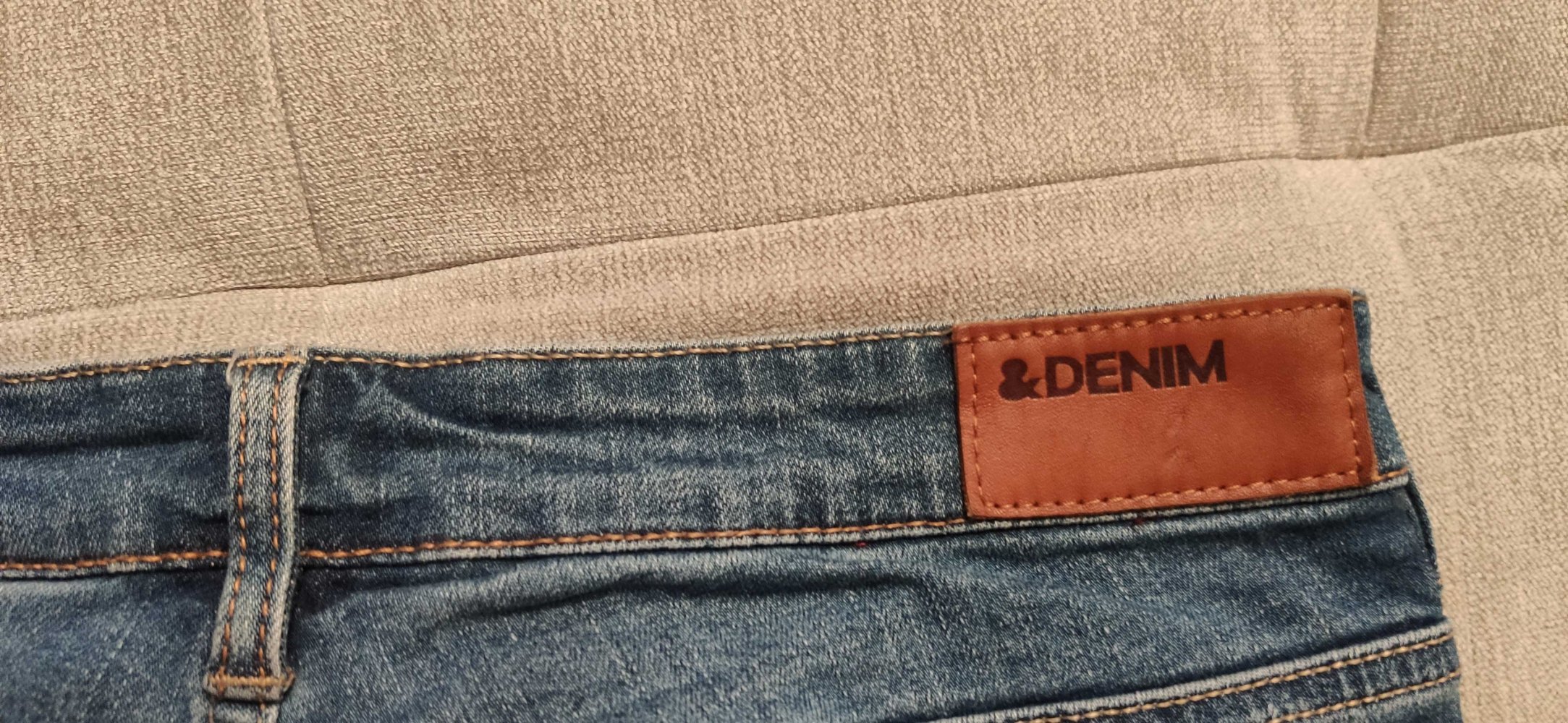 blaue Denim Damen-Jeans 29/34
