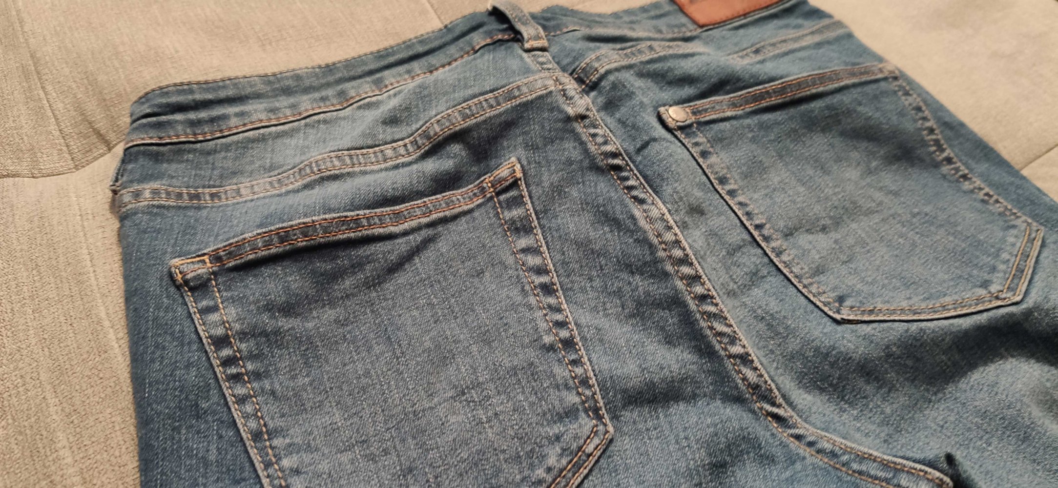 blaue Denim Damen-Jeans 29/34