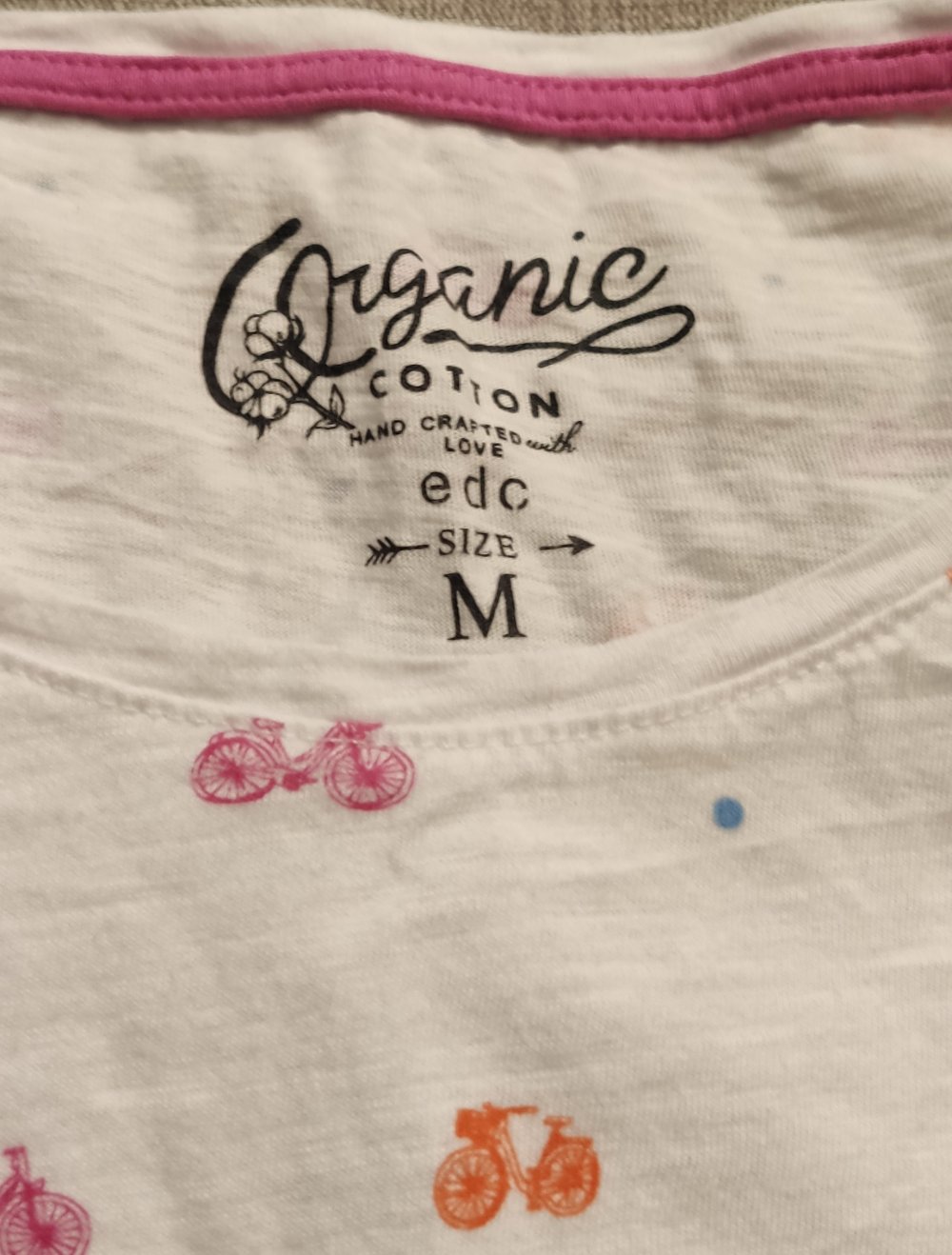 T-Shirt mit Fahrradmuster