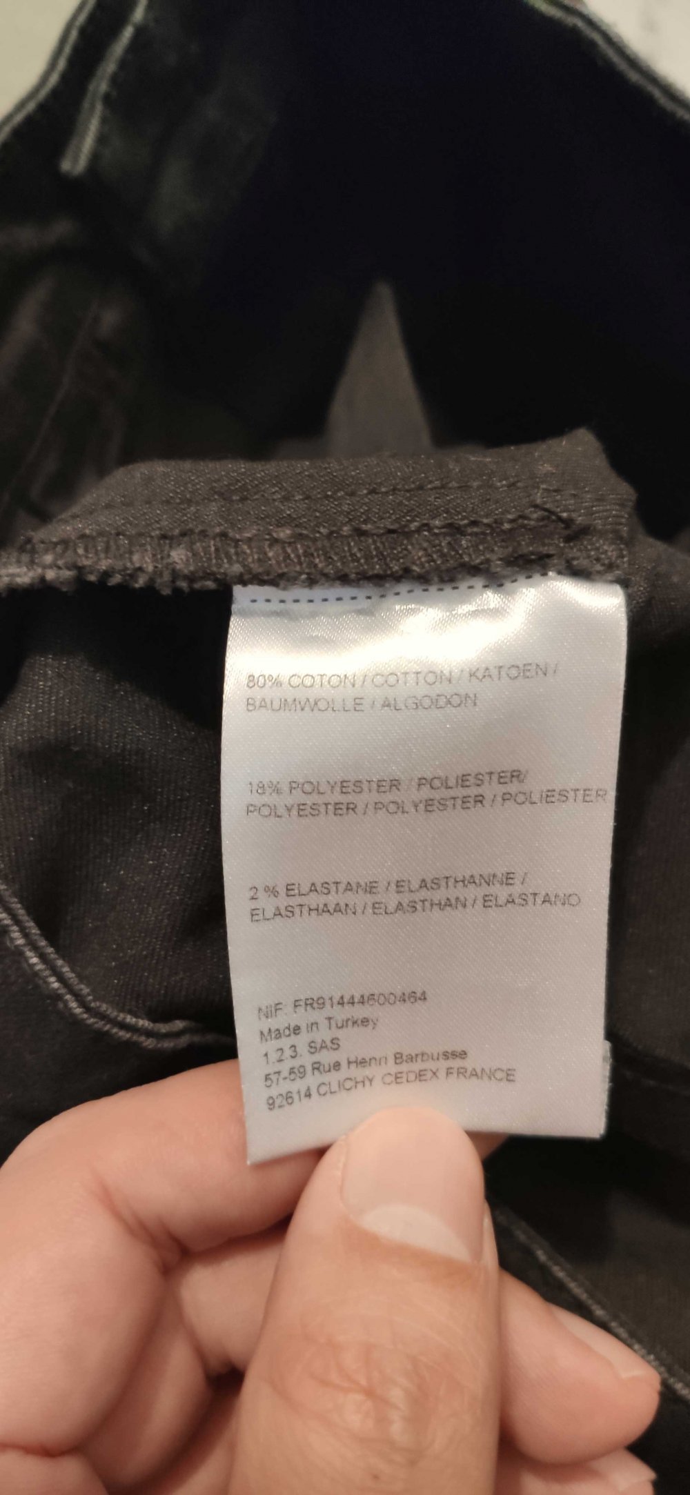 Schwarze Damen Jeans