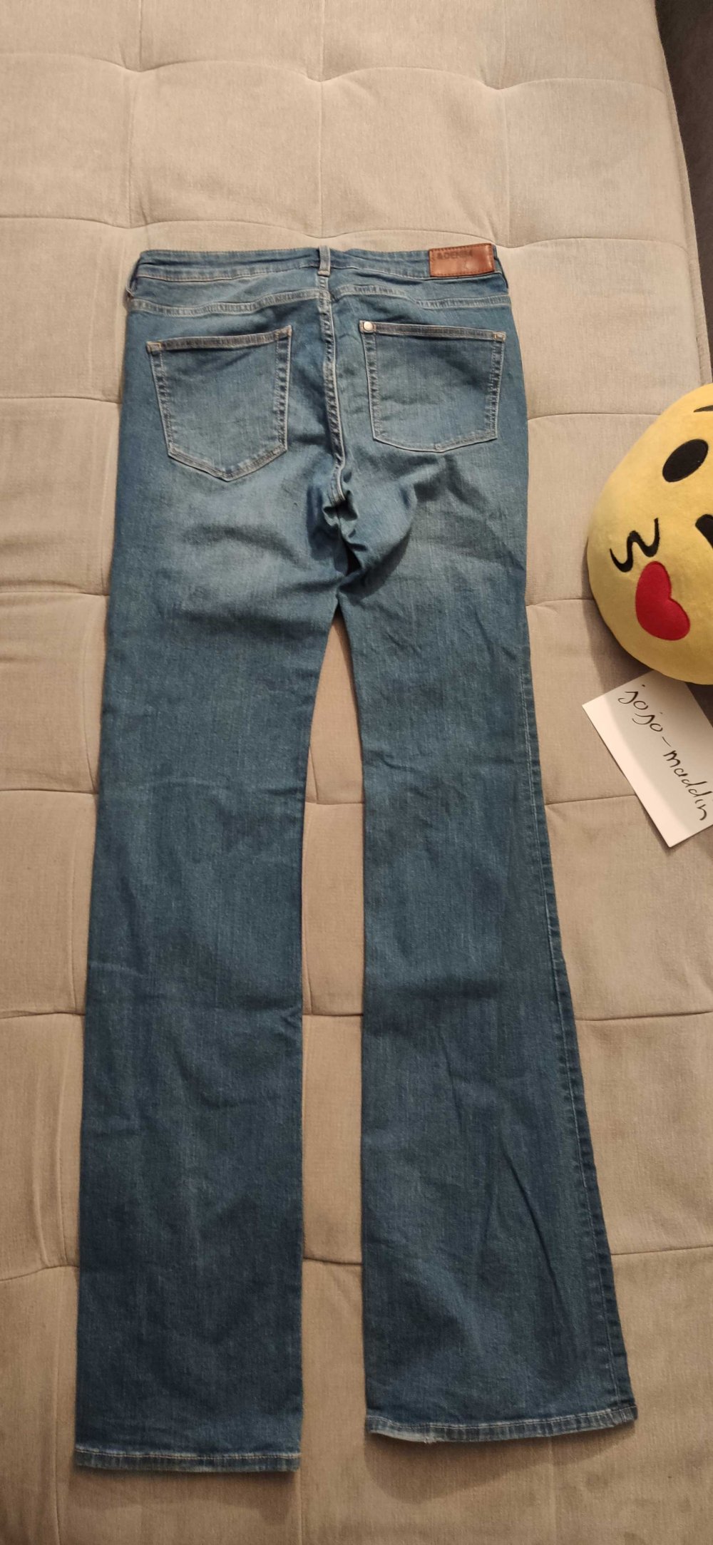 blaue Denim Damen-Jeans 29/34