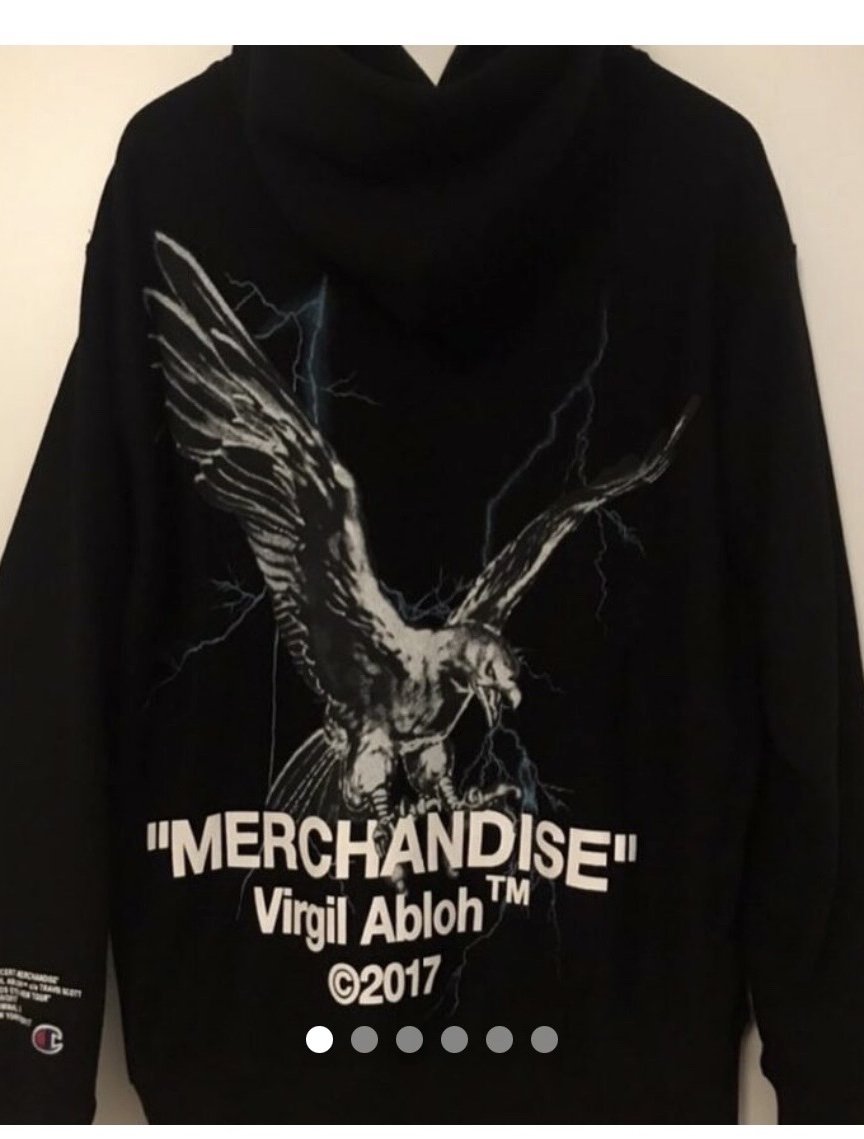 TRAVIS SCOTT X VIRGIL ABLOH (Off White ) x Champion Merchandise