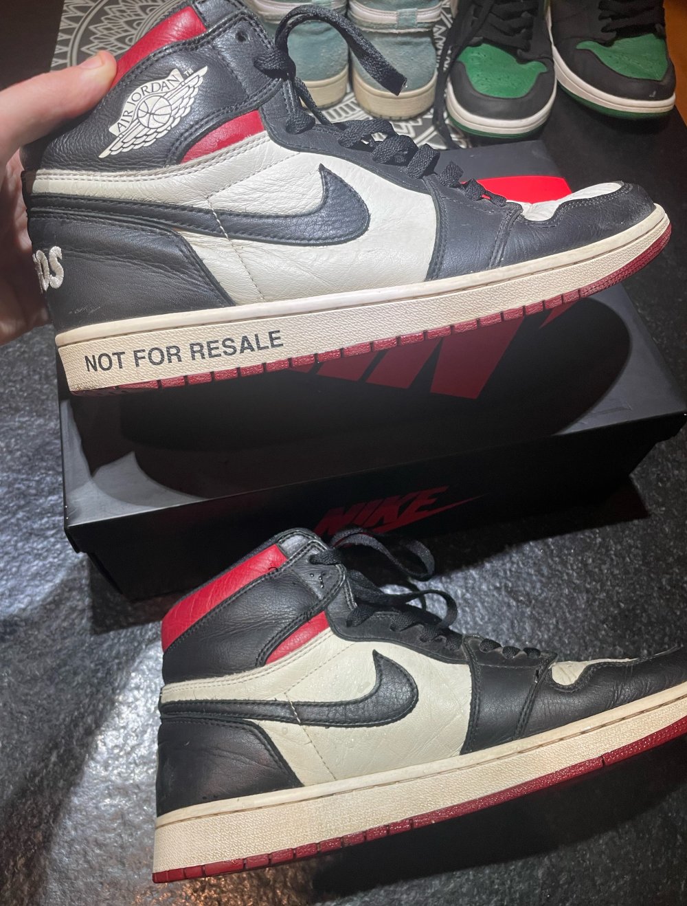 Jordan 1 Retro High - Not for Resale Varsility Red