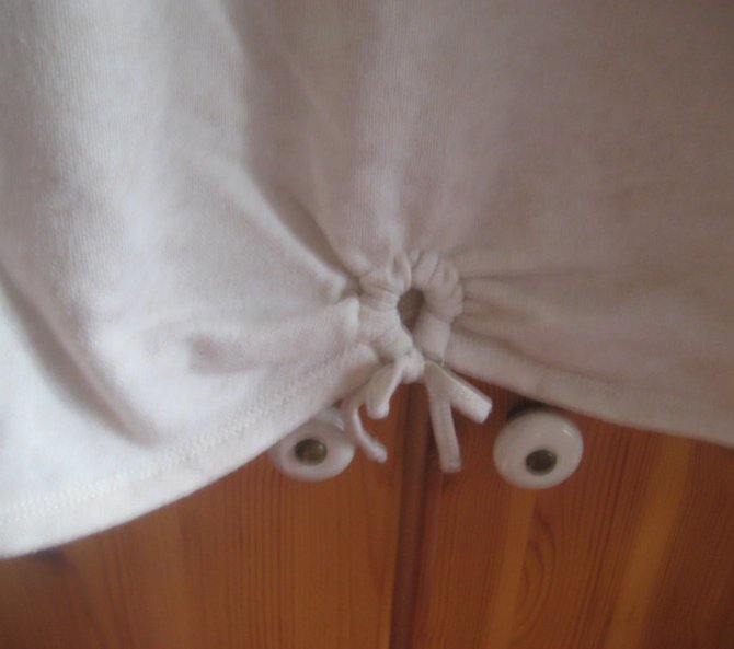 H&M beige-goldener Binde Pullover, Gr. 158/164/ S