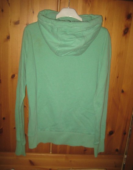 Naketano mint-grüner Hoodi/Schalkragen Pullover, Gr. XS-S