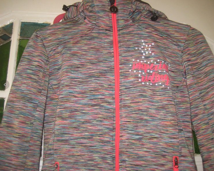 Bunte Imperial Riding Reiterjacke, gefüttert, Mädchen/Damen, Gr. S/M