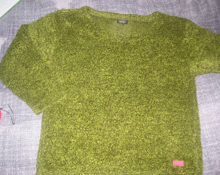 Venice Beach Active Wear kuscheliger grüner Pullover, XL