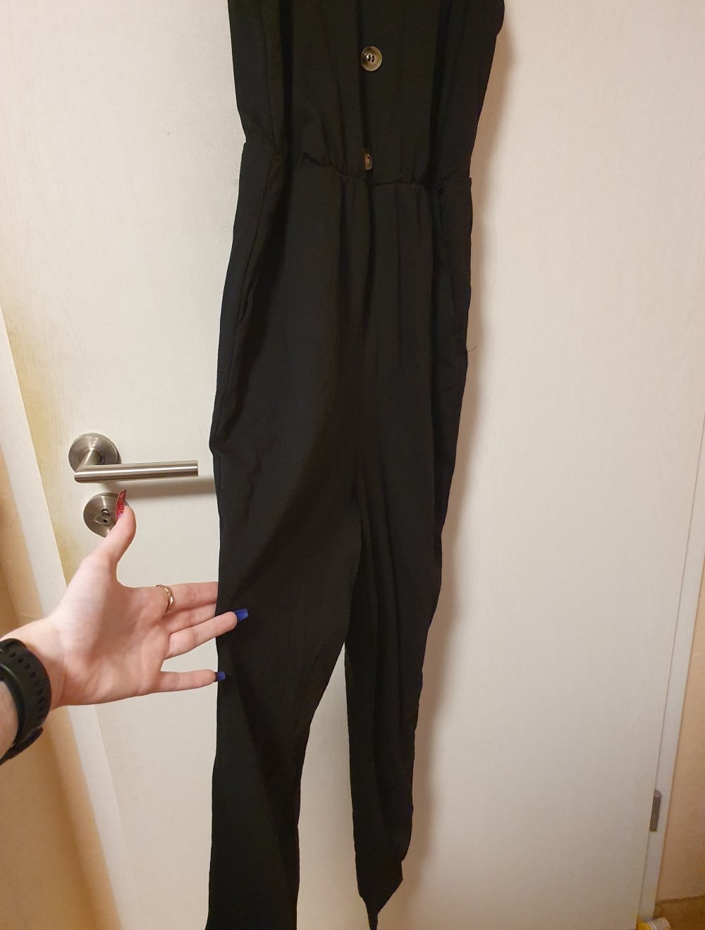 SHEIN Jumpsuit mit Knöpfen (Deko) Neu Gr. XS