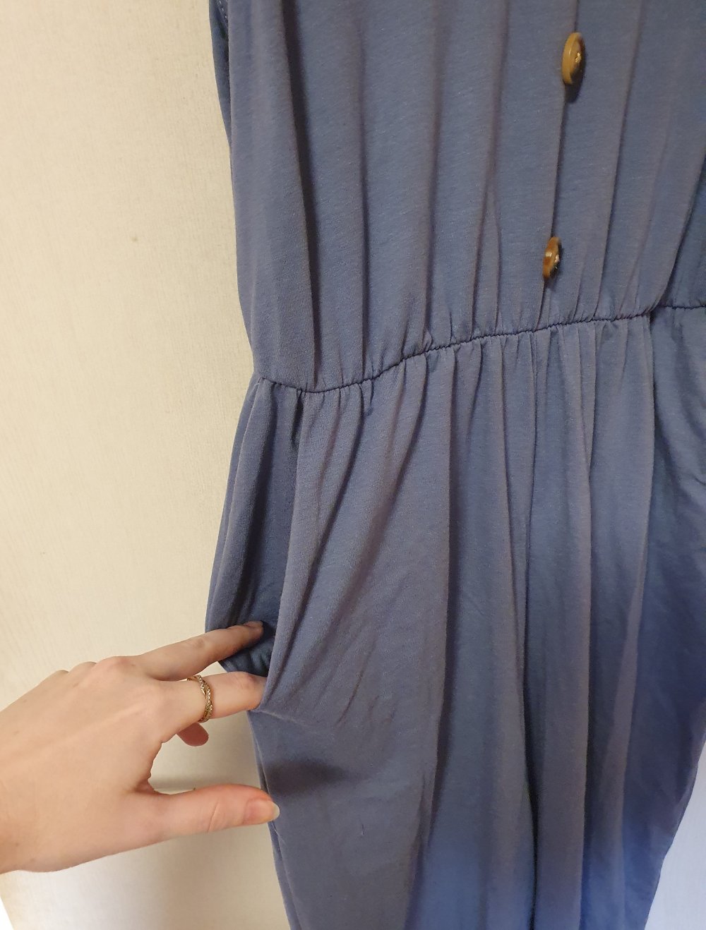 SHEIN Jumpsuit mit Knöpfen (Deko) Neu Gr. S