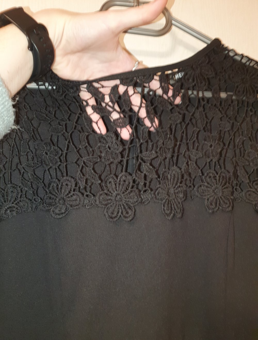 Schwarzes Shein Kleid Gr. L