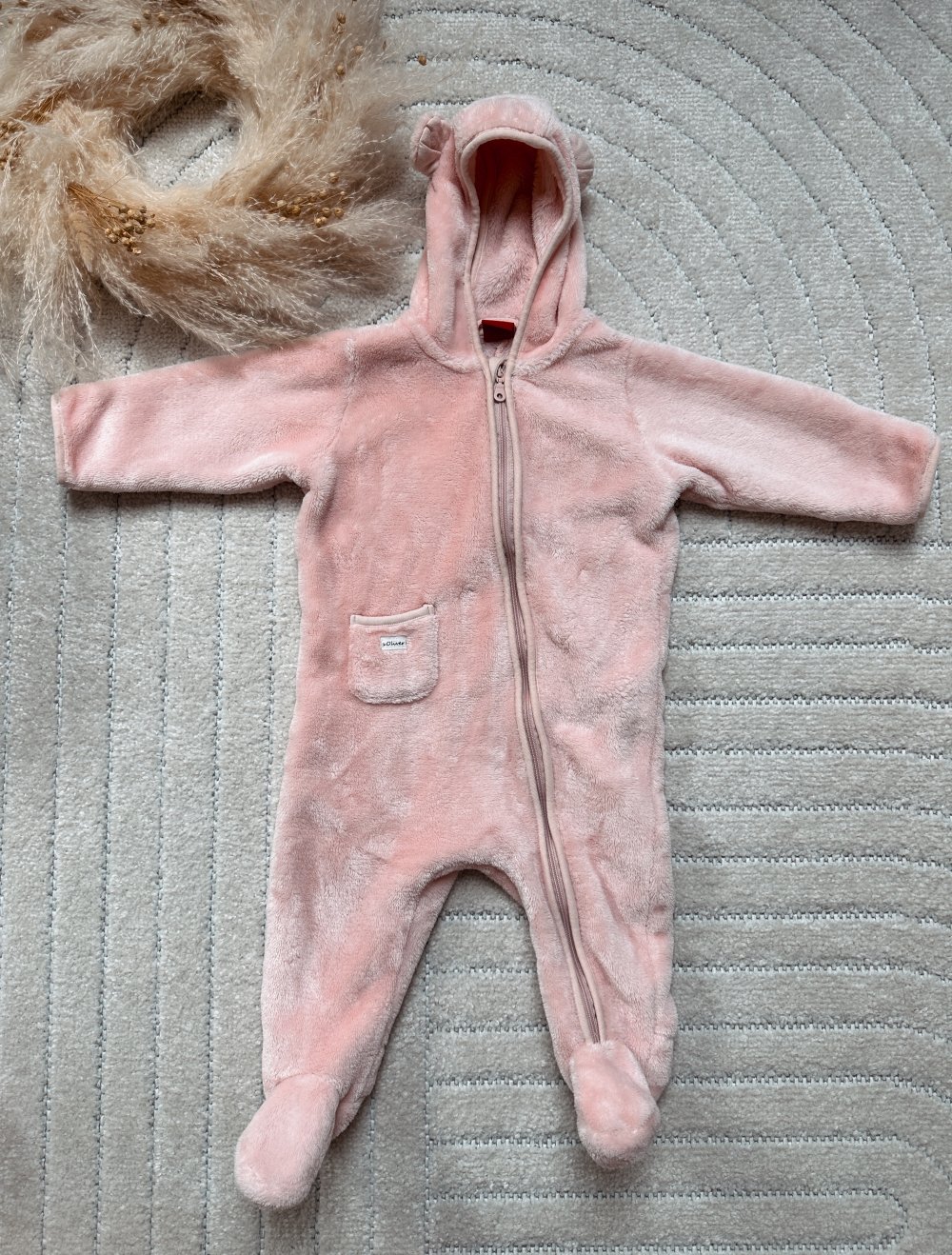 s. Oliver Overall Gr. 68 Teddy rosa
