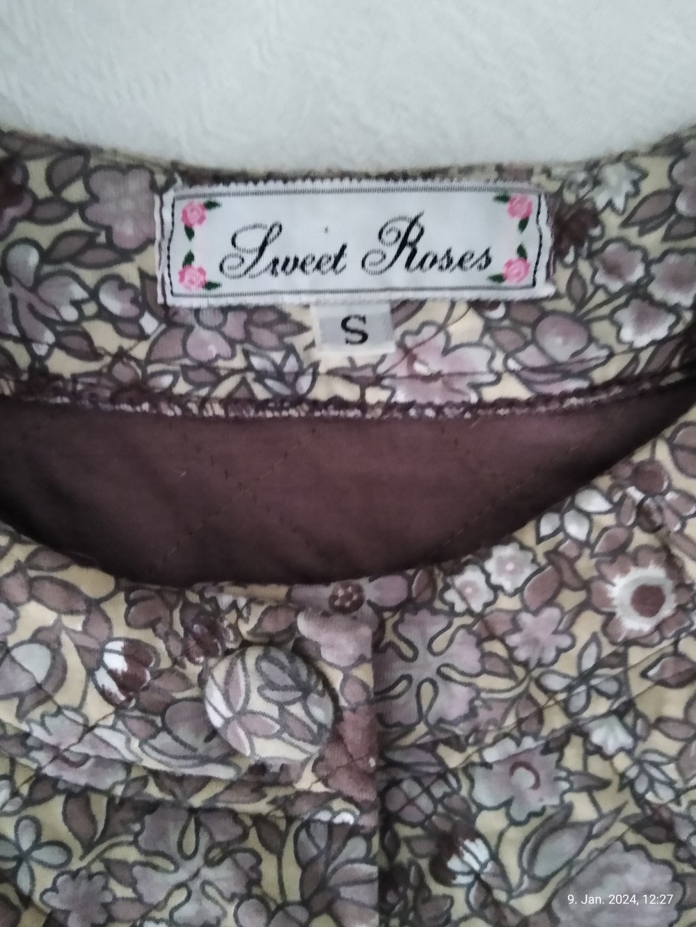 Steppjacke, original Vintage 