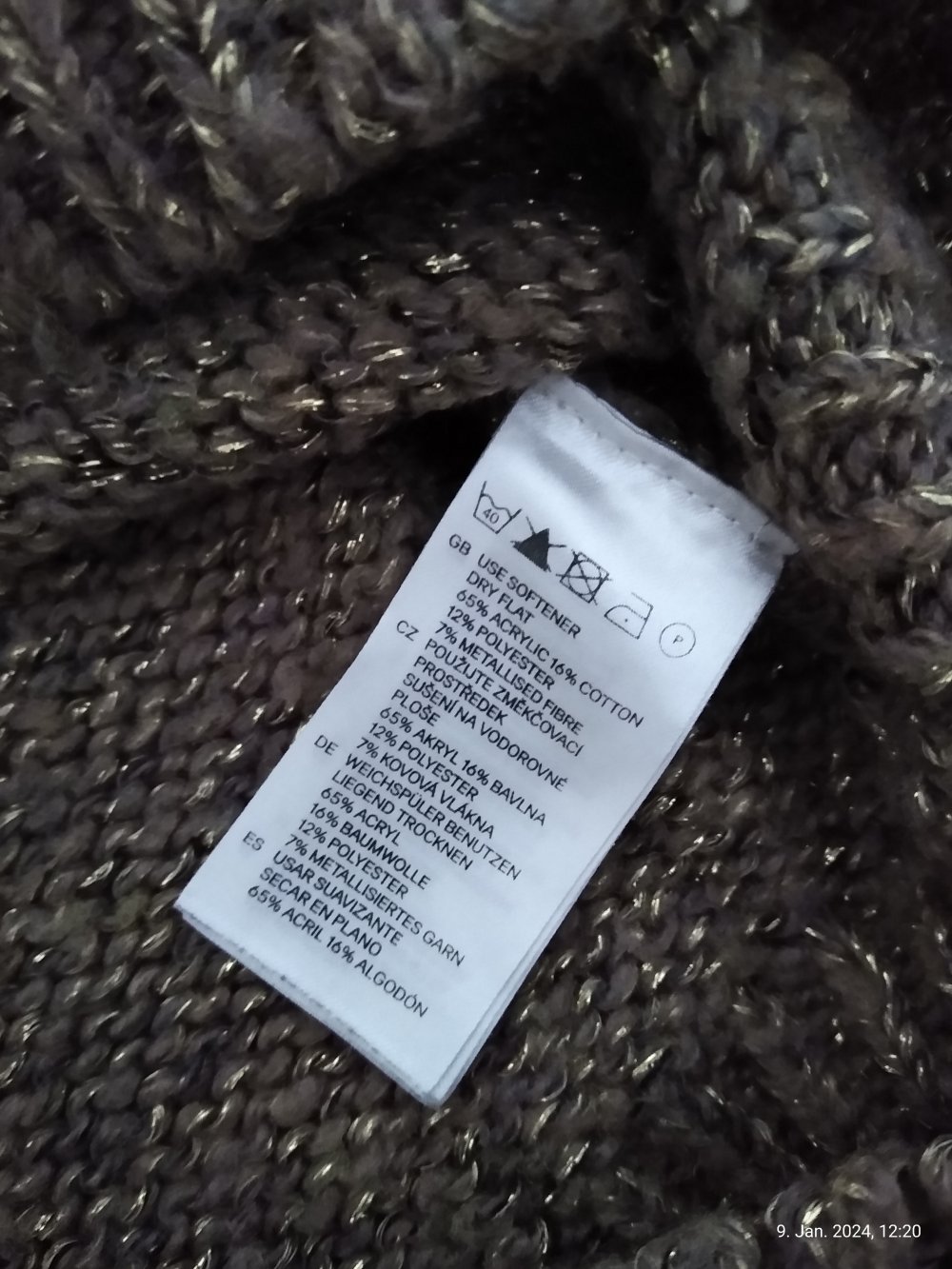 Glitzerpulli 