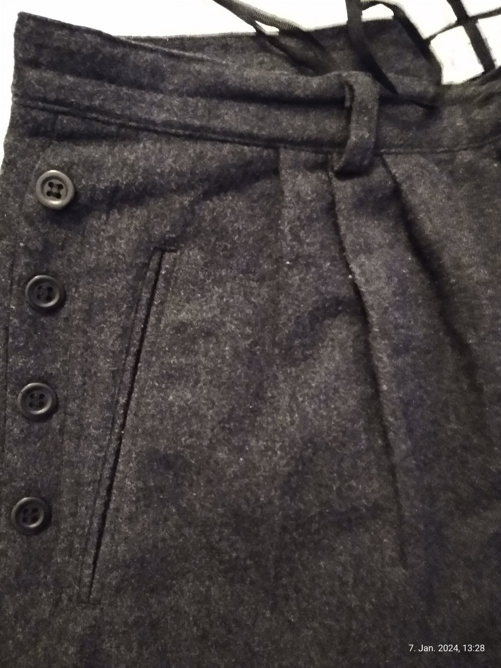 Wollhose