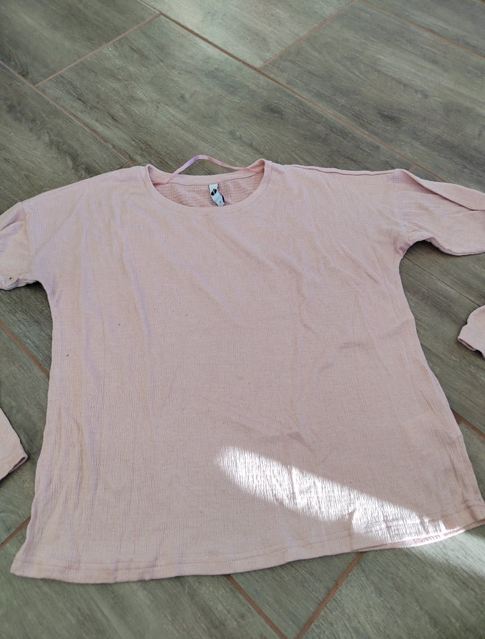 Langarm shirt rosa