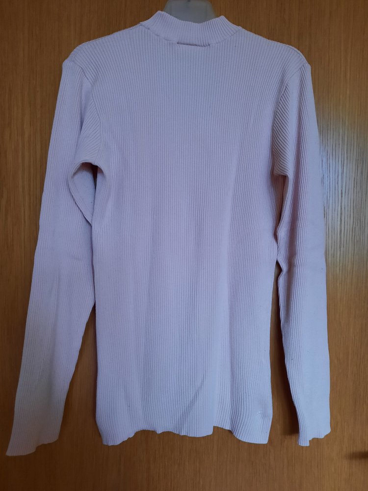 Pullover rosa V-Ausschnitt