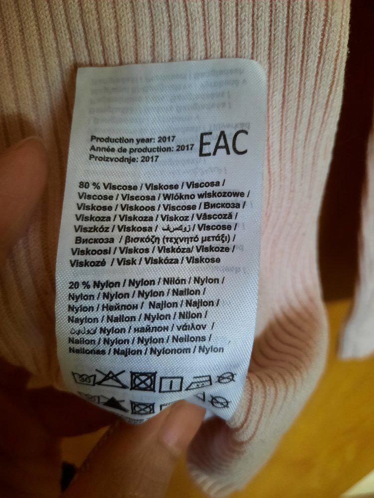Pullover rosa V-Ausschnitt