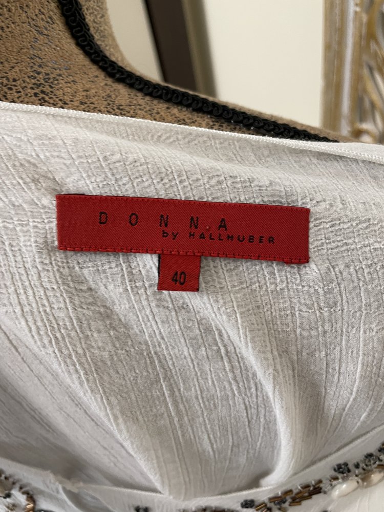 Tunika / Bluse / Boho-Stil / Stickerei / Perlen / Muscheln