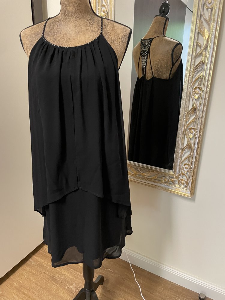 Leichtes Kleid / Partykleid / Cocktailkleid mit Perlen und Pailletten Esprit - NEU