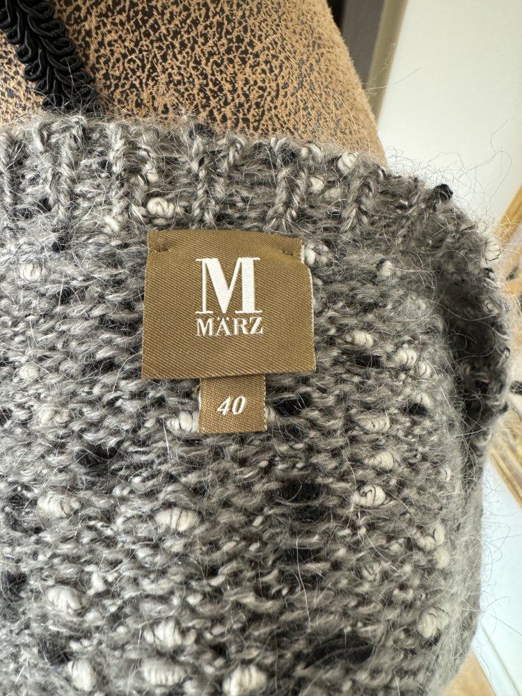 Cardigan / Strickjacke / Weste mit Wolle und Mohair