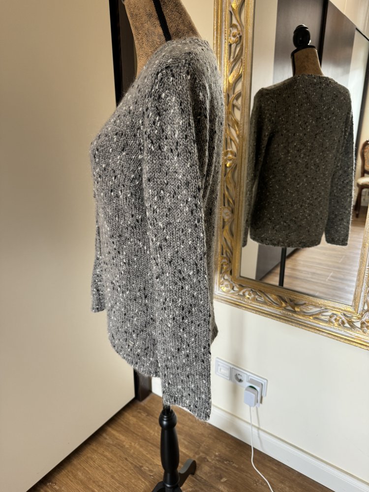 Cardigan / Strickjacke / Weste mit Wolle und Mohair