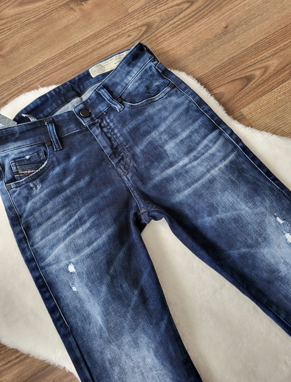 Diesel Jeans W26 L32 Slandy Super Slim Skinny