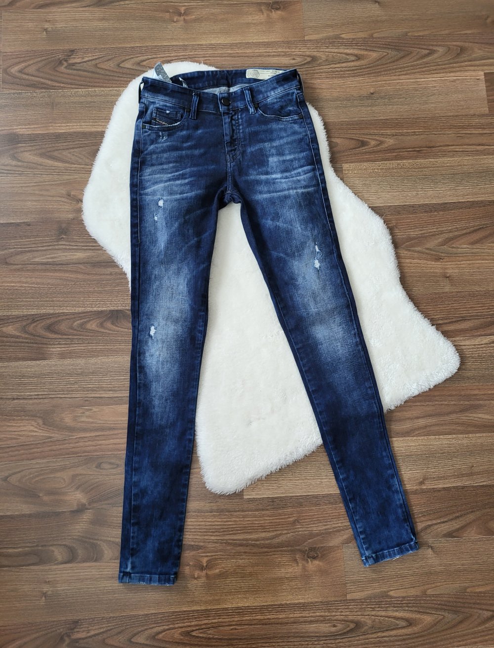Diesel Jeans W26 L32 Slandy Super Slim Skinny