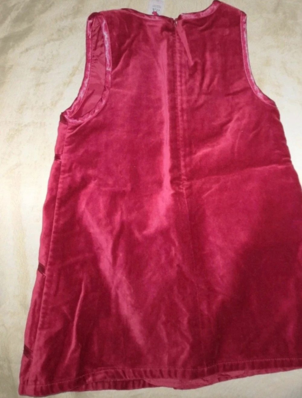 Samt-Satin Kleid gr 92 von C&A