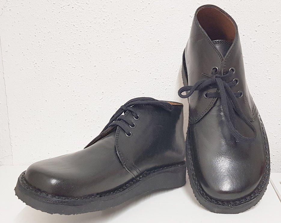 Lederboots, Neu, schwarz, Gr. 35