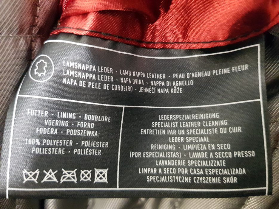 Lederjacke, Gr. 54 