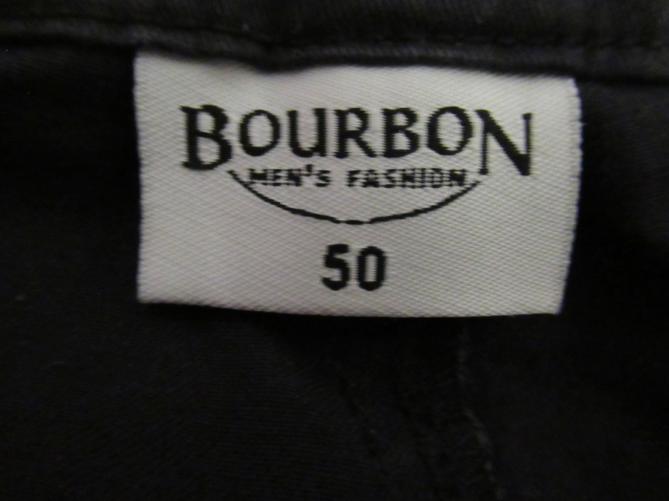 Herren Hosen, Schwarz, Bourbon, Gr. 50 