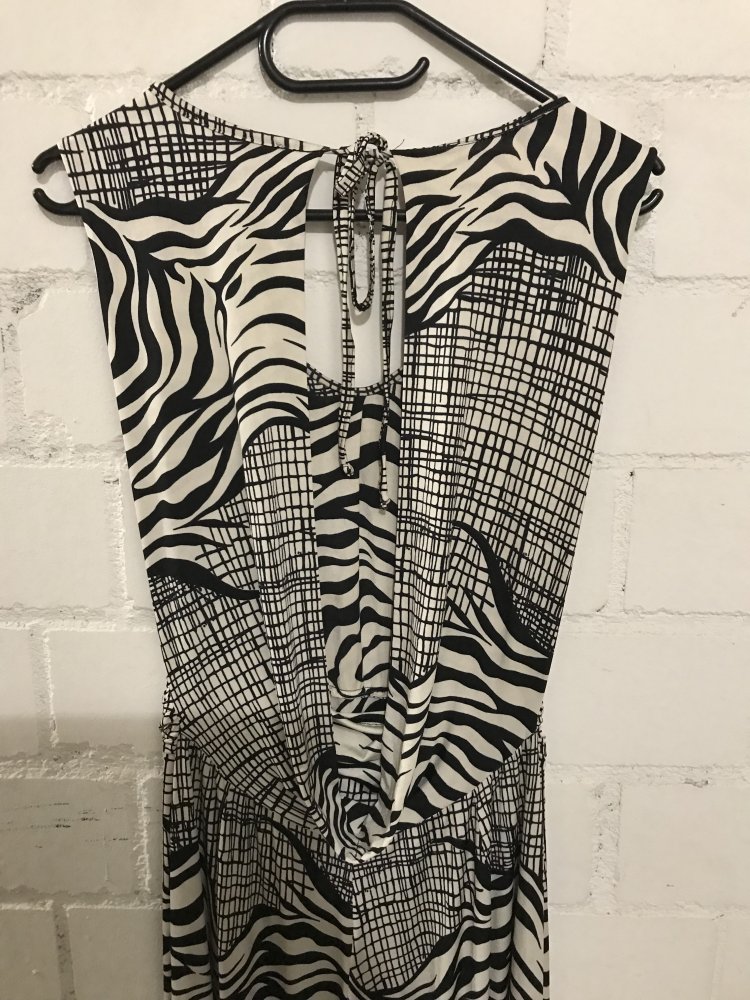 Jumpsuit in Zebraoptik